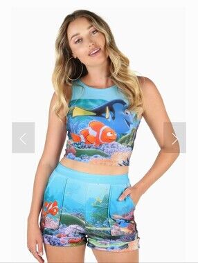 BLACKMILK X PIXAR Disney Finding Nemo Shorts Limited Parks Disney Bound